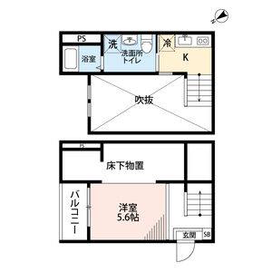 ワンルーム 間取り図
