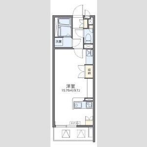 ワンルーム 間取り図