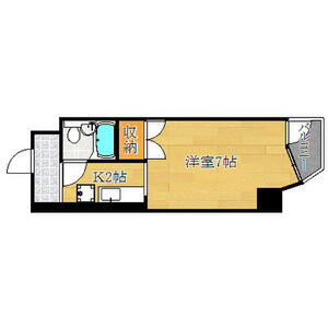 ワンルーム 間取り図