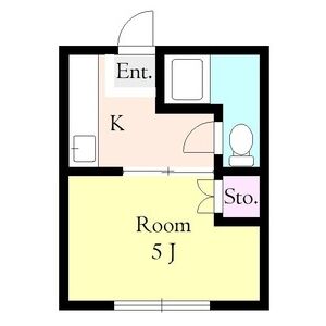 ワンルーム 間取り図