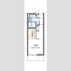 ワンルーム 間取り図