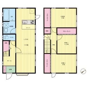 3LDK 間取り図