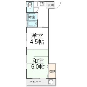 2K 間取り図