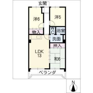 3LDK 間取り図