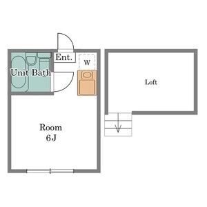 ワンルーム 間取り図
