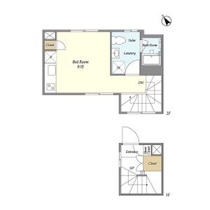 ワンルーム 間取り図