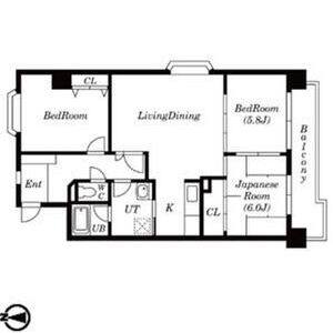 3LDK 間取り図