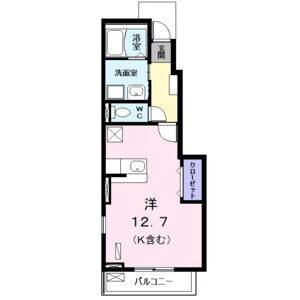 ワンルーム 間取り図