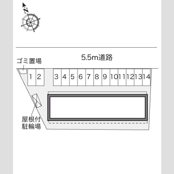 レオパレスブルーアイズ 室内写真1