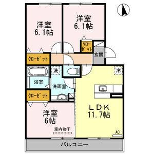3LDK 間取り図