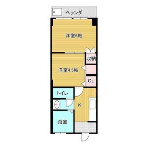 2K 間取り図