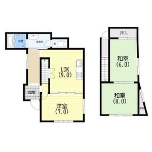 3LDK 間取り図
