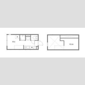 ワンルーム 間取り図