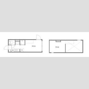 ワンルーム 間取り図