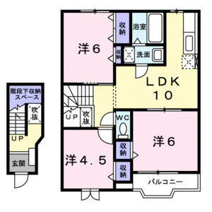 3LDK 間取り図