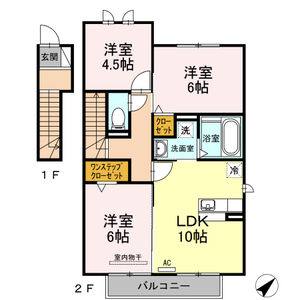 3LDK 間取り図