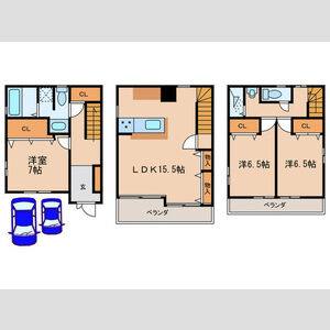 3LDK 間取り図