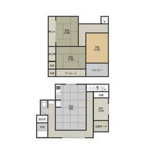 3LDK 間取り図