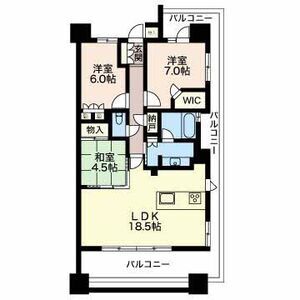 3LDK 間取り図