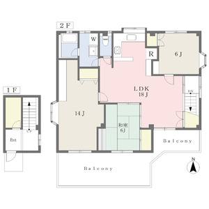 3LDK 間取り図