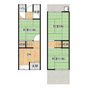 3DK 間取り図