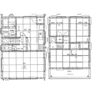 3DK 間取り図