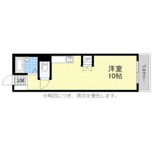 ワンルーム 間取り図