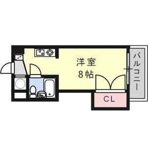 ワンルーム 間取り図
