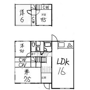 5LDK 間取り図