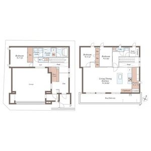 3LDK 間取り図