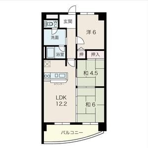 3LDK 間取り図