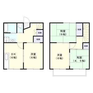 4DK 間取り図