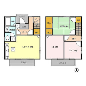 3LDK 間取り図