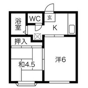 2K 間取り図