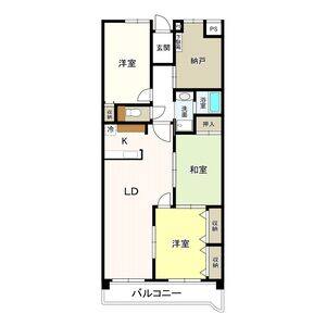 3LDK 間取り図