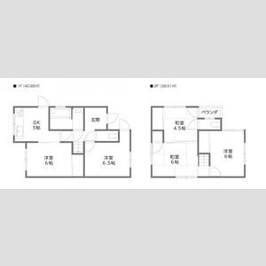 5DK 間取り図