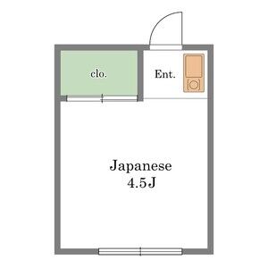 ワンルーム 間取り図