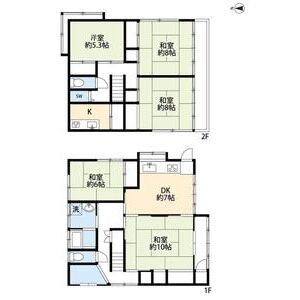 5DK 間取り図
