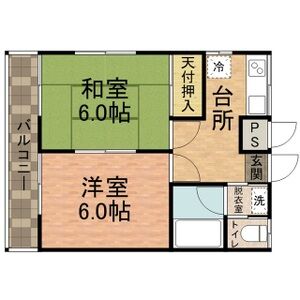 2K 間取り図