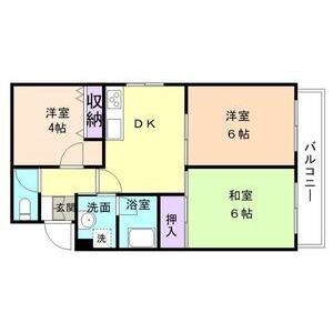 3DK 間取り図