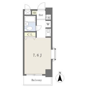 ワンルーム 間取り図