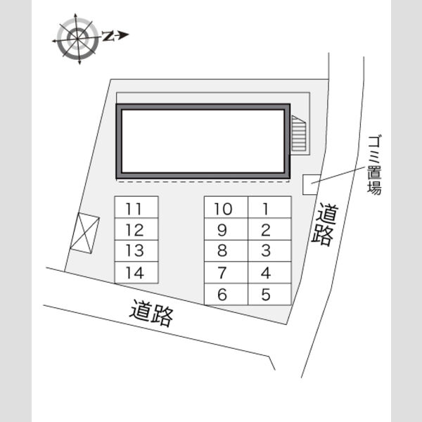 レオパレスエクレール藤塚 室内写真1