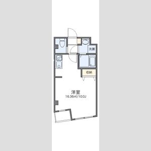 ワンルーム 間取り図