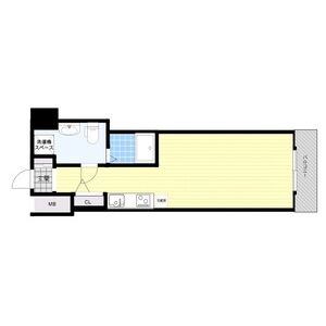ワンルーム 間取り図