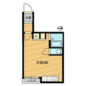 ワンルーム 間取り図