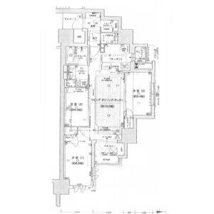 3LDK 間取り図
