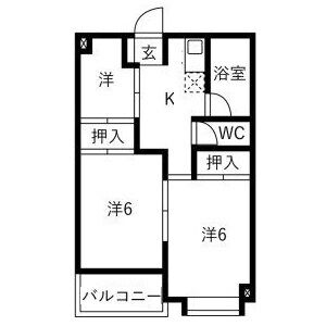 3K 間取り図