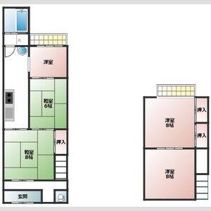 5DK 間取り図