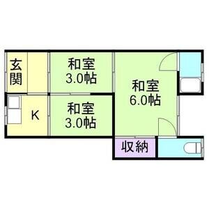 3K 間取り図
