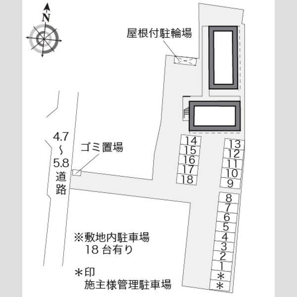 レオパレスMⅡ 室内写真1